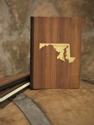 MD Wood Bound Notebook | Ethically Sourced